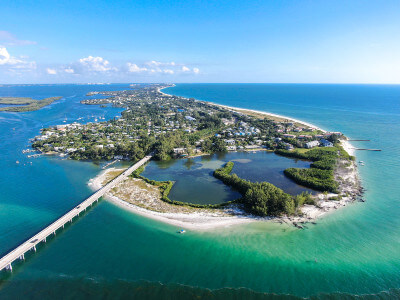 aerial image of Longboat Key